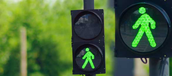 Apply for portable traffic signal