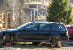 Abandoned vehicle