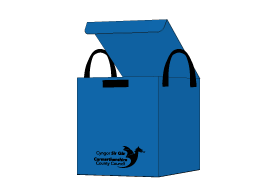 Blue sack