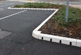 Image of perforated kerbs