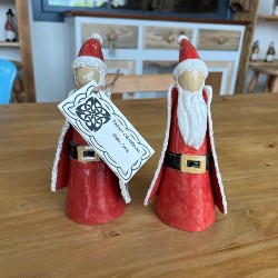 Pottery Father Christmas